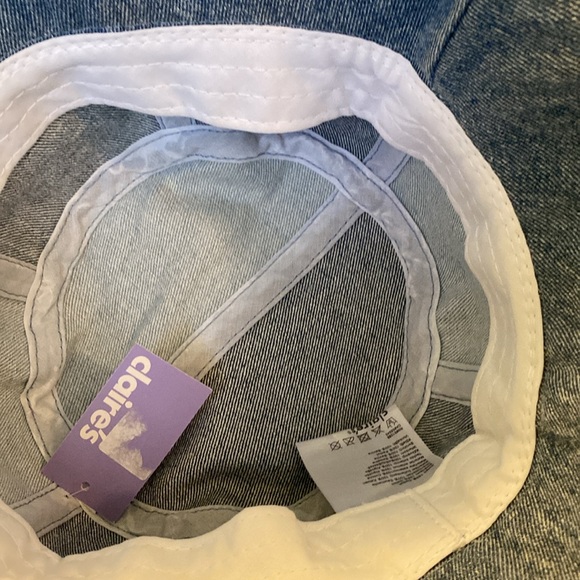 Claire’s Denim Patchwork Bucket Hat - Picture 7 of 8